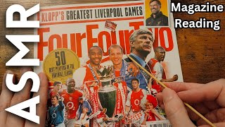 Reading A Football Magazine To Help You Sleep Football Soccer Asmr