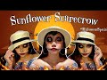 Halloween Makeup look | Sunflower ScareCrow
