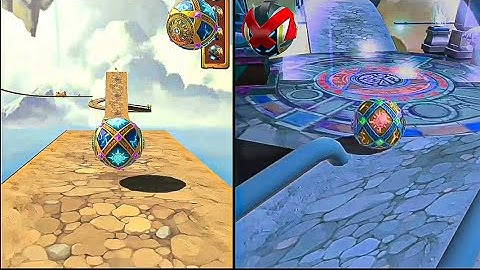 Going 🏀Balls vs Temple Rolling Balls Reverse Gameplay Video Part -4 (Android ios Gameplay)