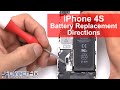 How to Replace the iPhone 4S Battery in 2 Minutes | DirectFix