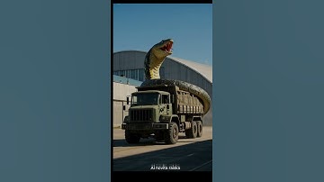 AI NATURE EXPLORATION|GIANT SNAKE|GIANT PYTHON #snake #ai #phyton #trending #animation #feedshort