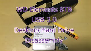 WD Elements 8TB USB 3.0 Desktop 殻割りしてみた