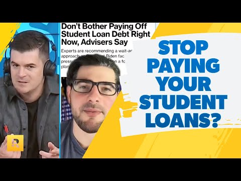 Stop Paying On Your Student Loans? - Ramsey Show Reacts