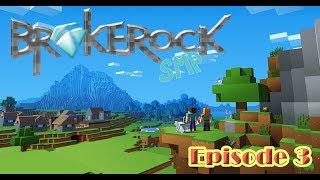 Minecraft - BrokeRock - Episode 3 - Base progress