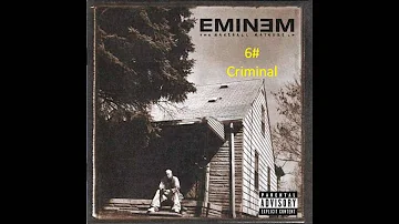 My top  Eminem Songs from the Album:" Marshall Mathers Lp"