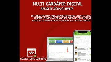 Script Delivery Php 7.x Multicardapios Integração Whatsapp