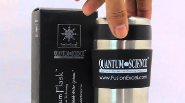 FusionExcel Quantum Scalar Energy Flask Stripe or Without Stripe