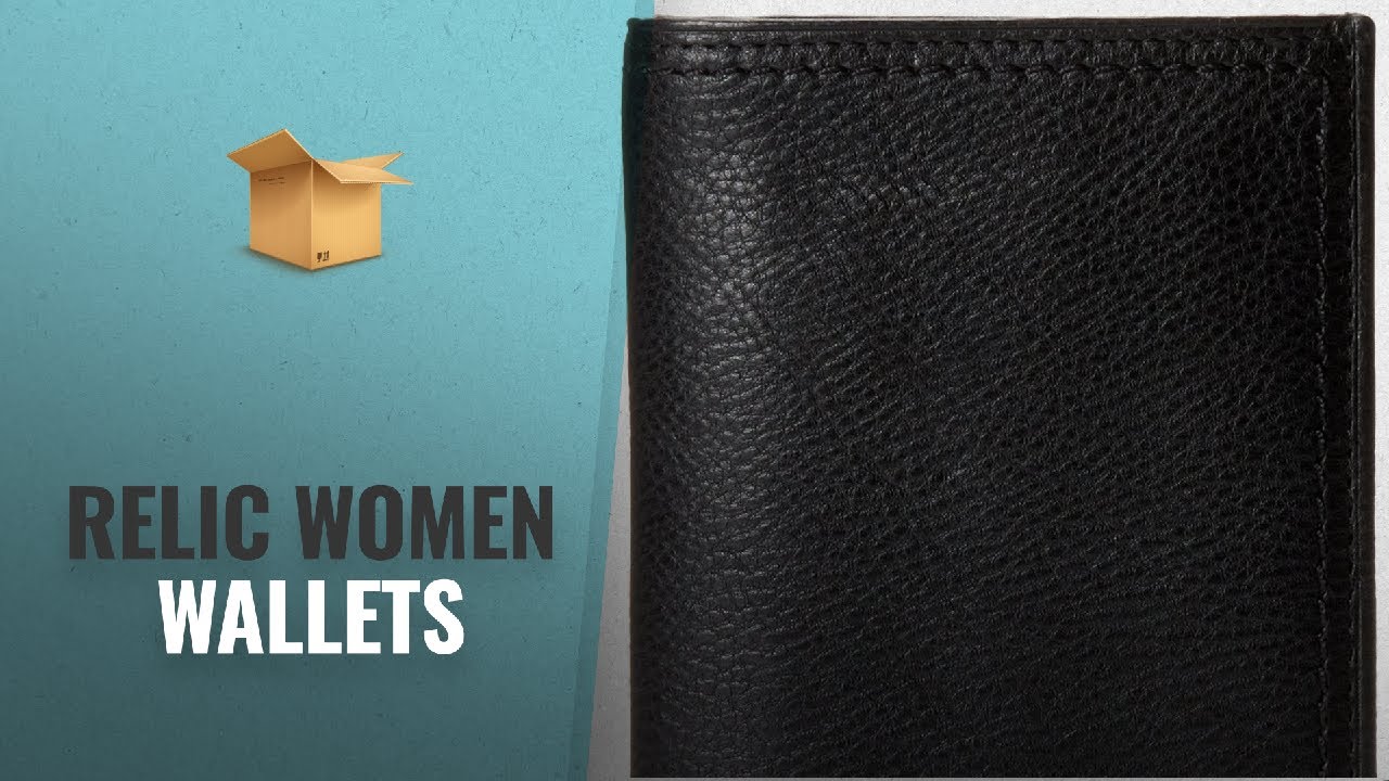 Our Favorite Relic Women Wallets [2018]: Relic Men's Mark Checkbook Wallet, Black, One Size