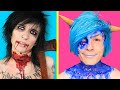 Robby tries 26 spooky halloween makeup  sfx prosthetics