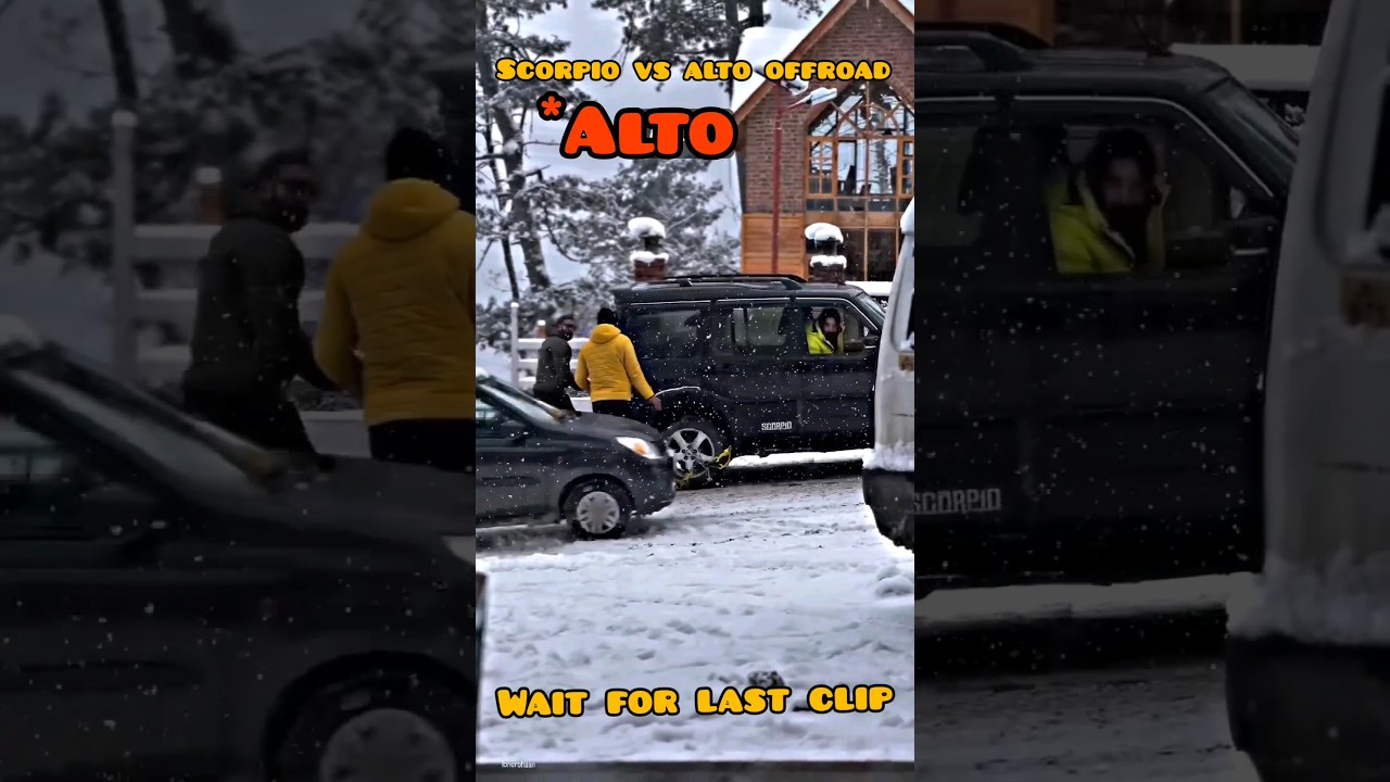 scorpio vs alto offroad 