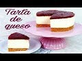 Tarta de queso con mermelada de fresa | Postre sin horno | Mi tarta preferida