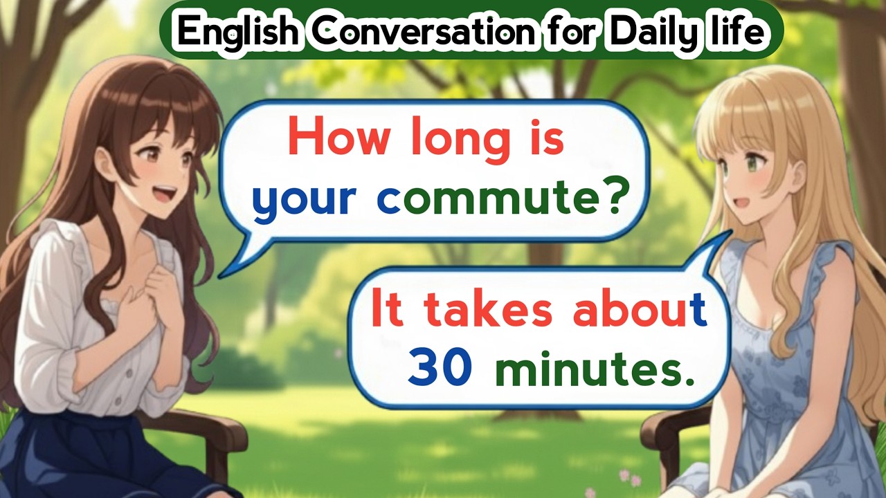 Real English conversation for daily life | Improve your English ...