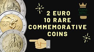 10 RARE COINS 2 EURO COMMEMORATIVE  COINS must not spend!