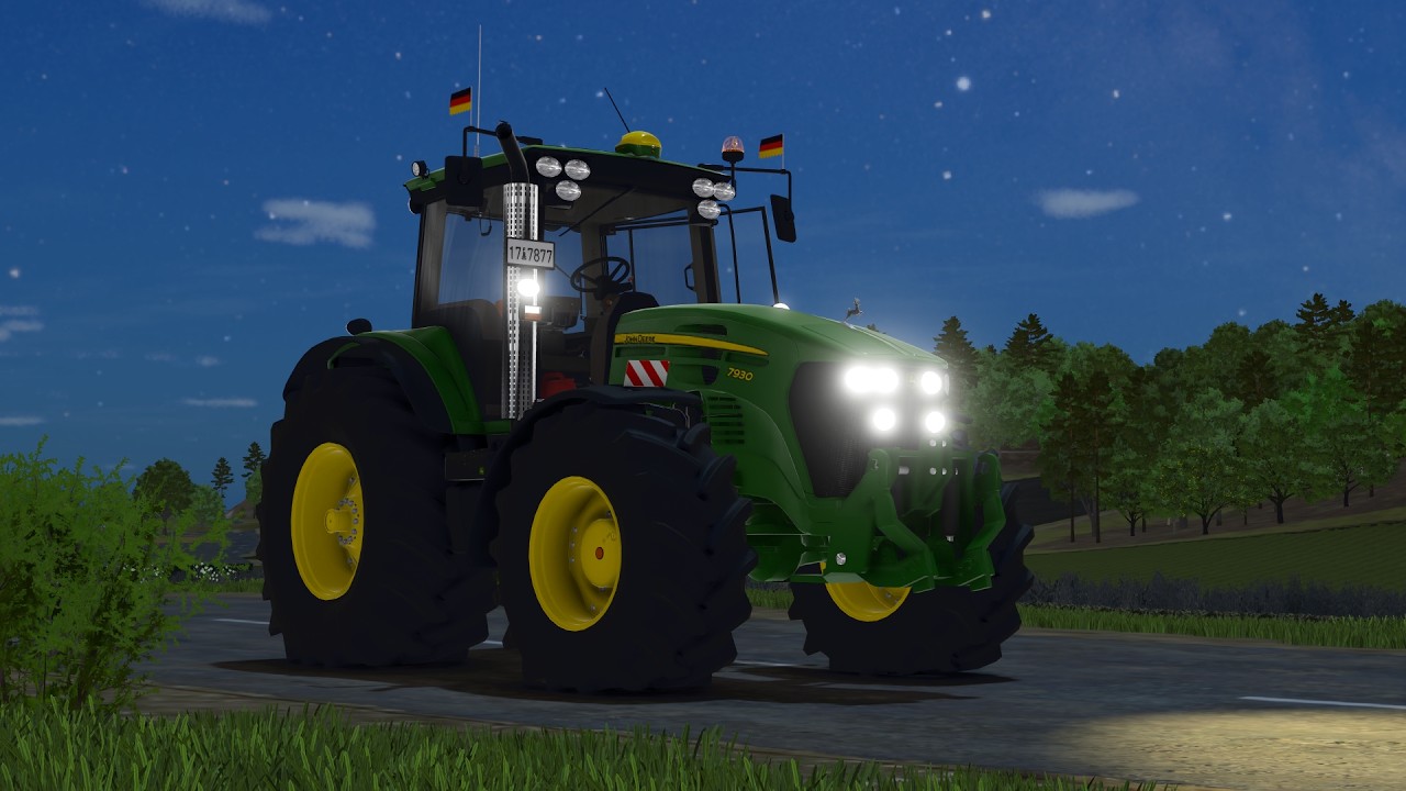 Som realista 6.1L JohnDeere 4VCR (Prefab)