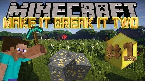 Minecraft: Make it, Break it 2 #1 | Minecraft Puzzle Maps #14 [Levels 1-5]