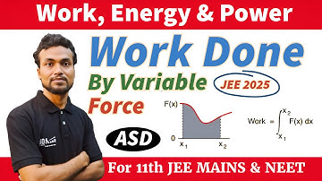 JEE 2025_A force F=α+βx2 acts on an object in the x- direction.The work done by the force is 5J when