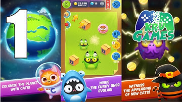 Cat Evolution Clicker Gameplay Walkthrough #1 (Android, IOS)