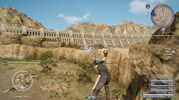 Final Fantasy XV 900,000+ EXP against Bandersnatch