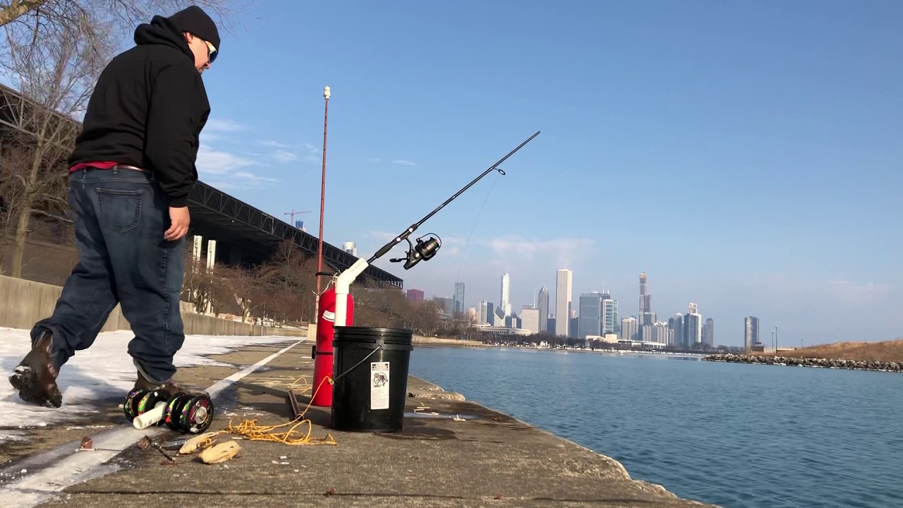 Chicago powerline fishing 