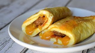 Keto Recipe - Ultimate Breakfast Rollups