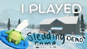 I PLAYED THE SLEDDING GAME DEMO (IT WAS PEAK!!)
