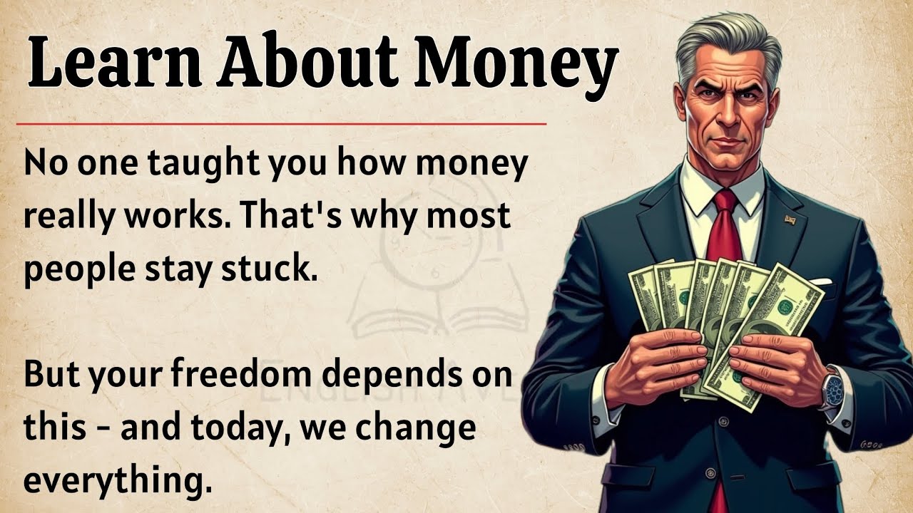 Learn About Money Before It's Too Late || Graded Reader || Improve Your English Fluency ✅️
