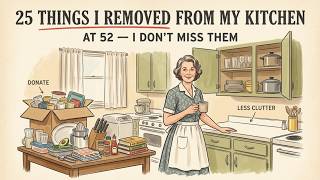 I Removed 25 Things From My Kitchen at 52 — I Don’t Miss Any of Them