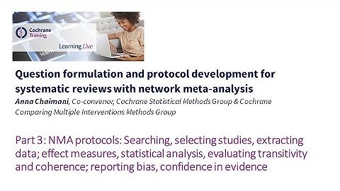 Part 3: NMA protocols