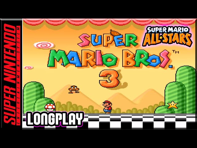 Super Mario Bros 3 - Full Game Walkthrough (SNES) 