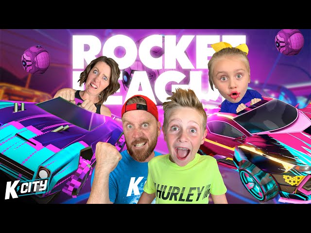 Family vs the Rocket League WORLD (ONLINE Battle!) K-CITY GAMING class=