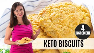 Keto ALMOND FLOUR BISCUITS: 5 Ingredients & Super Buttery! screenshot 3