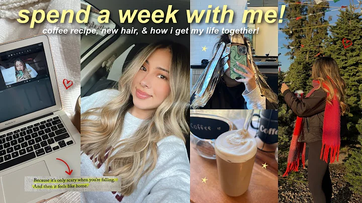 VLOG: new hair for the new year, my coffee recipe, & getting my life together after a busy week!