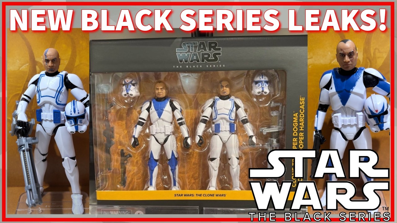 HUGE Black Series LEAKS! Clone Trooper Hardcare & Dogma 2 Pack