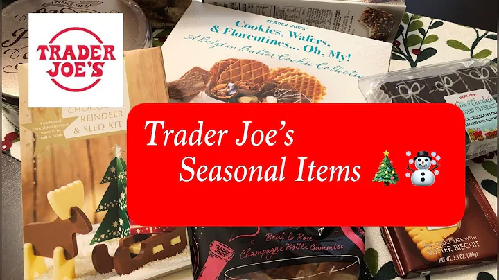 Trader Joe's Haul | Holiday Treats & Eats | December 2018