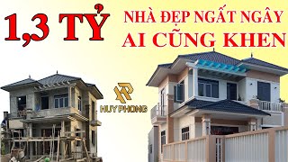 Review công trình nhà a Tuệ - Thái Thụy TP Thái Bình - công trình do Huy Phong thiết kế và thi công