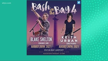 Bash on the Bay concert returns to Put-In-Bay this August