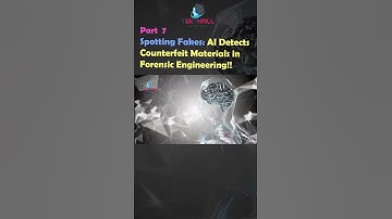 Spotting Fakes: AI Detects Counterfeit Materials in Forensic Engineering! Part 7 #ai #viral