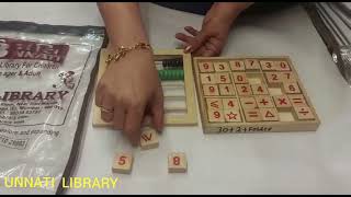 Juego de suma, resta, multiplicación y números de la Biblioteca Unnati screenshot 2