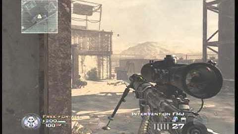 My first QS 1v1 MW2
