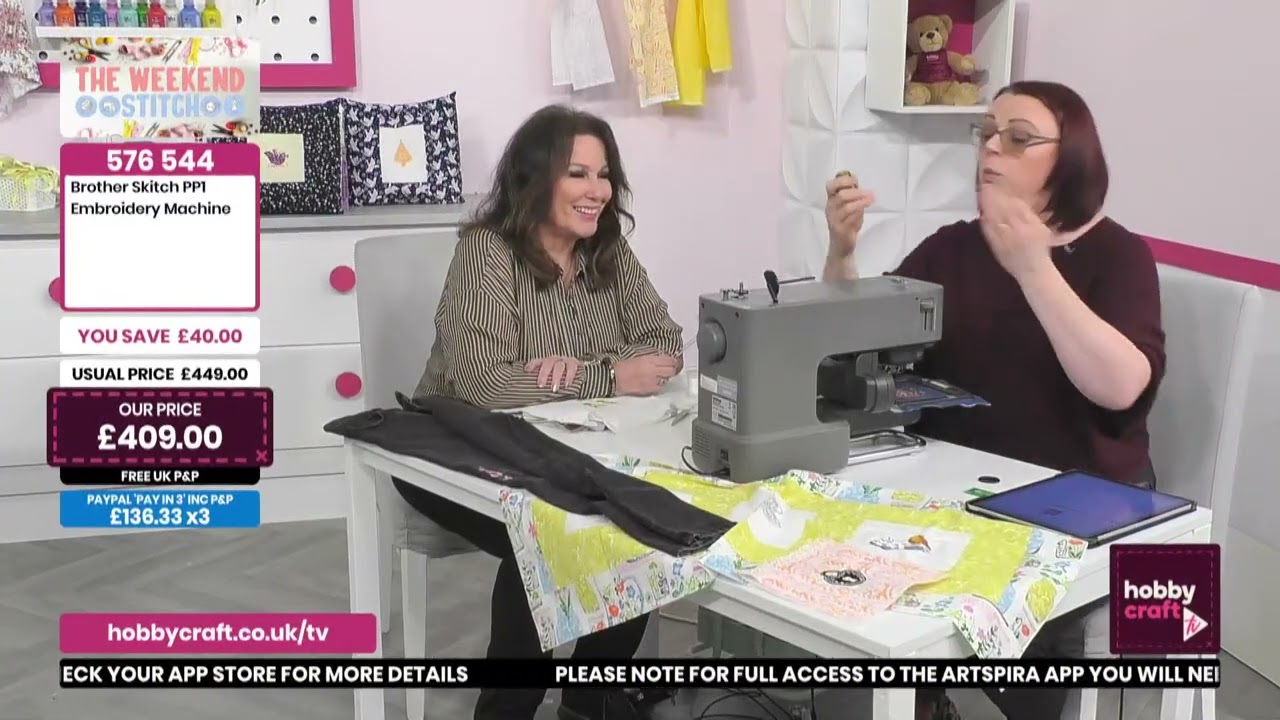 Brother Skitch PP1 Embroidery Machine