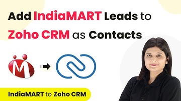 How to Add IndiaMART Leads to Zoho CRM as Contacts