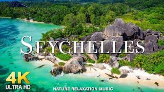 FLYING OVER SEYCHELLES (4K UHD) - Relaxing Music Along With Beautiful Nature Videos - VIDEO 4K LIVE