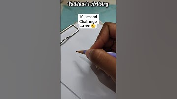 10 second artist challenge! god why so slow 💀 #art #drawing #challenge #shorts #howtodraw #tutorial