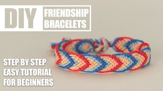Braided Leaves Plant Arrow | Friendship Bracelets Step by Step Tutorial | Easy Tutorial for Beginner