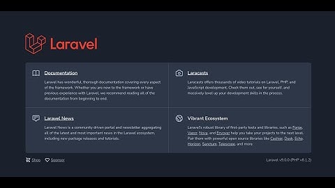 Dockerized Laravel 9
