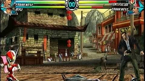 Tatsunoko vs Capcom, Frank West and Ryu