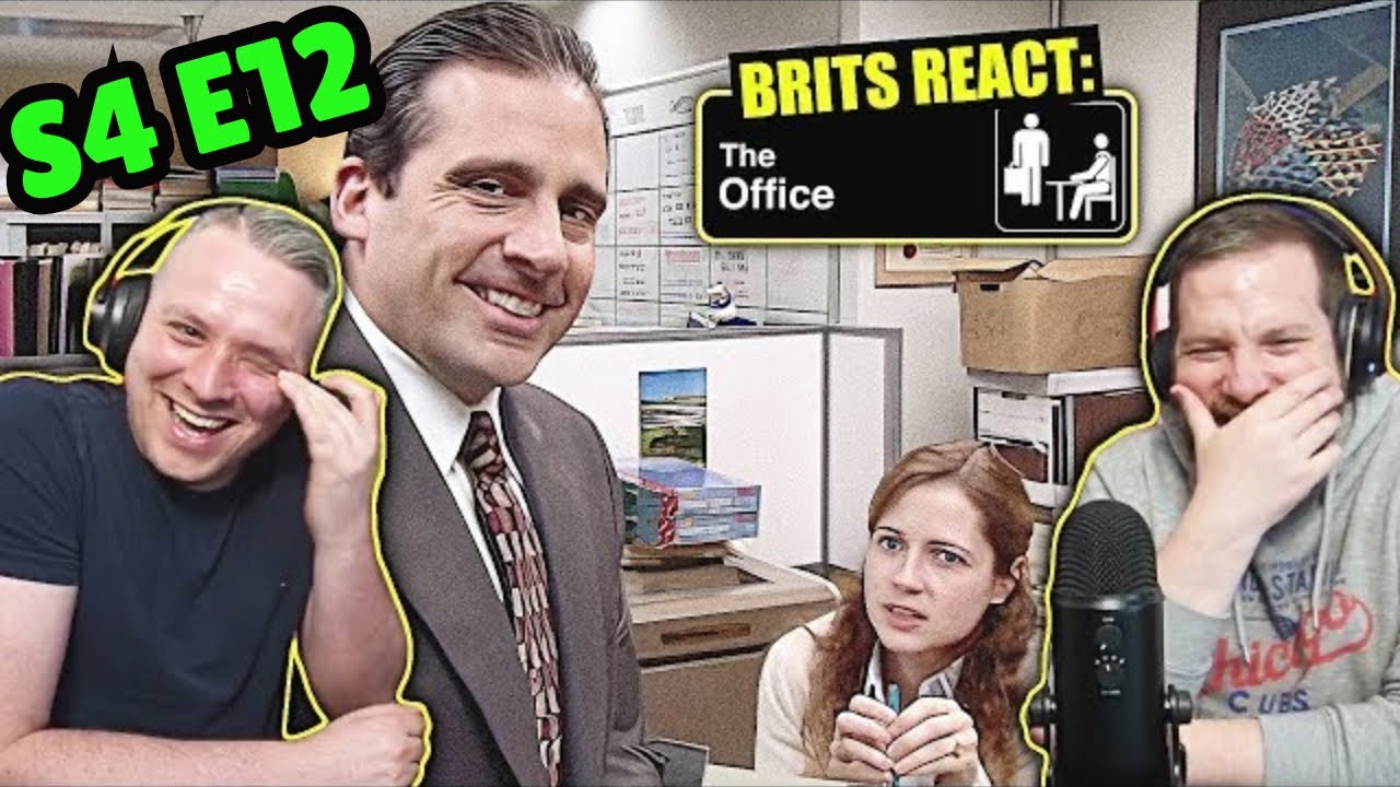 British Guys HILARIOUS The Office Reaction | Season 4 Episode 12 (The Deposition)