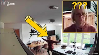 Mom Gets Pranked by Son (Caught on Ring Cam)