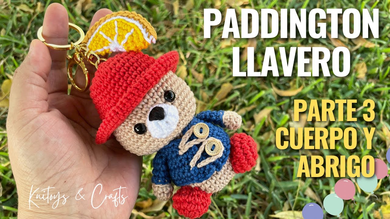 Llavero Peluche Paddington 10 Cm - Licencia Oficial, Suave, Con Gancho Para Llaves Y Bolsas