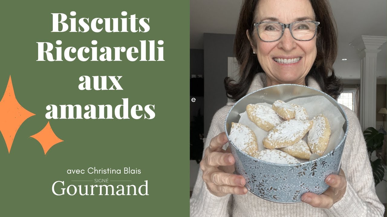 Biscuits moelleux à la pâte d'amande - Recette par L'Italie dans ma cuisine